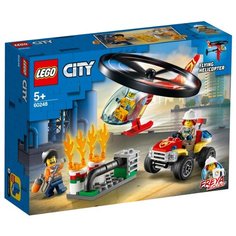 Конструктор LEGO City 60248 Пожарный спасательный вертолёт