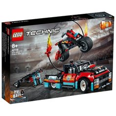 Конструктор LEGO Technic 42106 Шоу трюков на грузовиках и мотоциклах