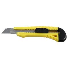 Axent Нож канцелярский D6622 18 мм желтый