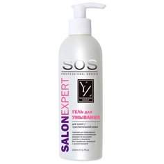 YIIoZure гель для умывания для сухой и чувствительной кожи SOS Salon Expert, 200 мл