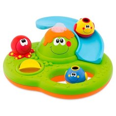 Игрушка для ванной Chicco Остров с пузырьками (70106) разноцветный