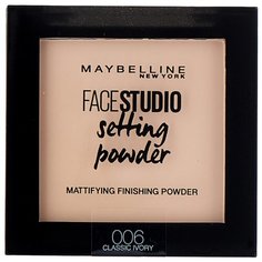 Maybelline Face Studio пудра компактная Setting Powder матирующая фиксирующая 006 classic ivory