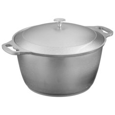 Кастрюля Kukmara к60 6 л, серебристый