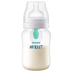 Philips AVENT Бутылочка полипропиленовая Anti-colic c клапаном AirFree™ SCF813/14, 260 мл с 1 мес.