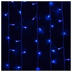 Гирлянда Sh Lights Занавес 150 х 250 см OLDCL500, 500 ламп, синие диоды/прозрачный провод