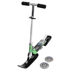 Самокат-снегокат Playshion BlueSky-SNW зеленый