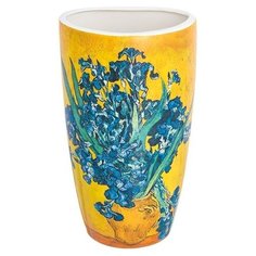 Ваза Elan gallery Ирисы в вазе (420256), желтый/синий