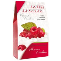 Северная жемчужина Соль для ванн Frutti in Crema Малина в сливках 500 г
