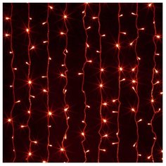 Гирлянда Sh Lights Занавес для улицы, 240 х 300 см, OLDCL925 мерцающий, 925 ламп, красный