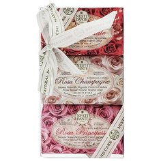 Набор мыла Nesti Dante Rosa, 3 шт., 150 г