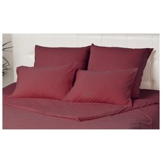 Комплект наволочек Kupu-Kupu Melange трикотаж, 2 шт. (KNM-77) 70 х 70 см марсала