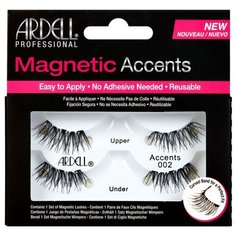 Ardell магнитные накладные ресницы Magnetic Accents 002 черный