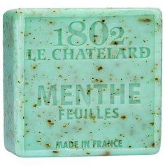 Мыло кусковое Le Chatelard 1802 Листья мяты, 100 г