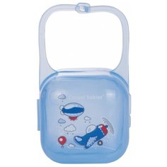 Футляр для пустышек Canpol Babies Machines 0 м (1 шт.) синий