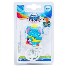 Держатель пустышки Canpol Babies Animals 0 м (1 шт.) слоник