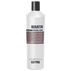 KayPro шампунь Keratin Восстанавливающий для химически обработанных и поврежденных волос 350 мл