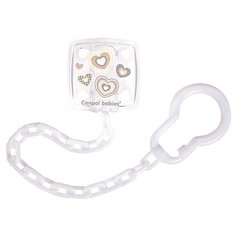 Держатель пустышки Canpol Babies Newborn Baby 0 м (1 шт.) белый