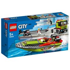 Конструктор LEGO City 60254 Транспортировщик скоростных катеров