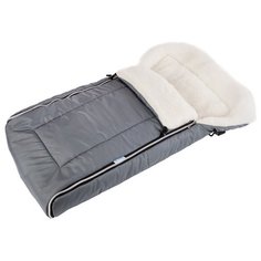 Конверт-мешок Noordline меховой 89 см grey