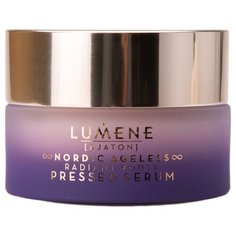 Lumene Ajaton Radiant Youth Pressed Serum Интенсивная прессованная сыворотка для лица для визуальной коррекции возрастных изменений кожи, 50 мл