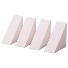 Набор спонжей MINA The No Latex Sponge, 4 шт. белый