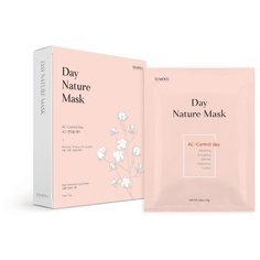 ELMOLU тканевая маска контроль акне Day Nature Mask AC-Control, 23 г, 7 шт.