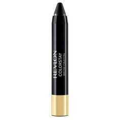 Revlon карандаш ColorStay Brow Crayon, оттенок soft black (320)