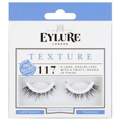 Eylure Накладные ресницы Texture №117 черный