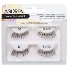 Andrea Набор накладных ресниц Two-of-a-kind 53 черный