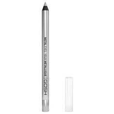 GOSH Карандаш для глаз Metal Eyes, оттенок 004 silver stone