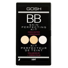 GOSH Палетка для моделирования лица BB-Skin Perfecting Kit, оттенок light