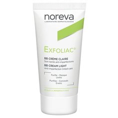 Noreva laboratories BB крем для проблемной кожи Exfoliac, 30 мл, оттенок: light