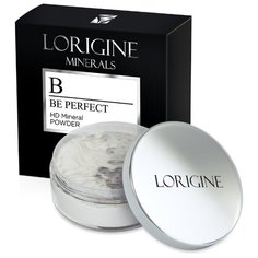 Lorigine пудра рассыпчатая минеральная Be Perfect HD Minaral Powder прозрачная