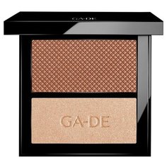 Ga-De Дуэт румяна и шиммер Velveteen Blush and Shimmer Duet 22 bronze and glow