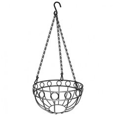 Кашпо PALISAD подвесное, 26 см x 53.5 см, 69015 серебристый