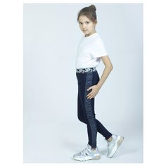 Леггинсы Nota Bene 193270107 размер 122, темно-синий