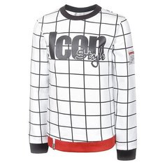 Свитшот Nota Bene размер 146, белая клетка