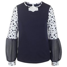 Блузка Nota Bene размер 140, темно-синий