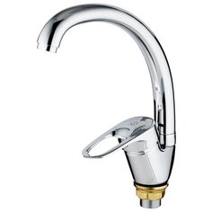 Смеситель для кухни (мойки) Ростовская Мануфактура Сантехники SL55-011F однорычажный хром