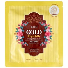 Koelf Гидрогелевая маска с золотом и маточным молочком, 30 г