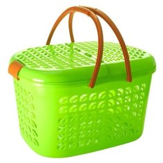 Plastic Centre Корзина-переноска большая зеленый