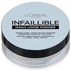 LOreal Paris Infaillible пудра рассыпчатая Magic Loose Powder матирующая универсальная прозрачная