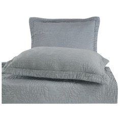 Комплект с покрывалом Arya Blossom 180 х 240 см + наволочка 50 х 70+5 см аква