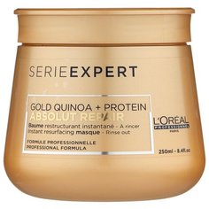 LOreal Professionnel Absolut Repair Маска с золотой текстурой для восстановления поврежденных волос, 250 мл
