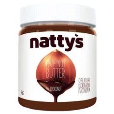 Nattys Шоколадная ореховая паста-крем Choconut с какао и мёдом, 525 г