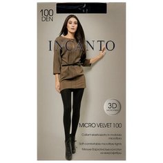 Колготки Incanto Micro Velvet 100 den, размер 5, nero (черный)