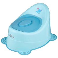 KidWick горшок Улитка с крышкой голубой