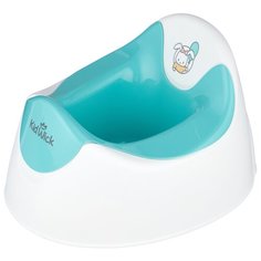 KidWick горшок Трио белый/бирюзовый