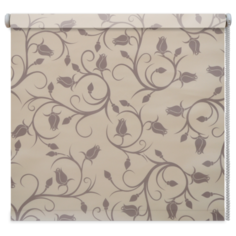 Рулонная штора DDA Бутон (серия Принт), 43х170 см