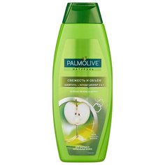 Palmolive шампунь + кондиционер Натурэль 2 в 1 Свежесть и объем Зеленое яблоко и Цитрус для жирных и нормальных волос 380 мл
